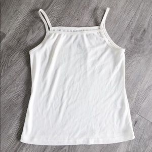 WHITE GIRLS CAMISOLE